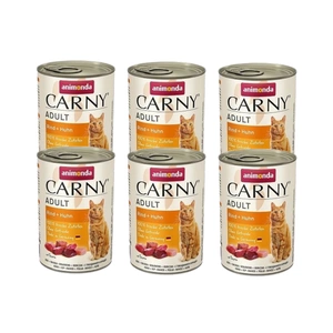 Animonda Cat Carny Adult Beef and Chicken 6x400g