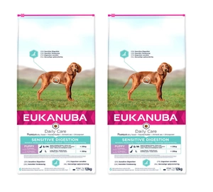 Eukanuba Daily Care Puppy Sensitive Digestia 2x12kg