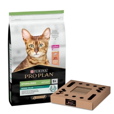 PRO PLAN Sterilized Vital Functions Hrana pentru pisici bogata in somon 10kg + zgariat GRATUIT!!