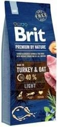 Brit Premium By Nature Light cu curcan și ovăz 2x15kg - 3% off !!!