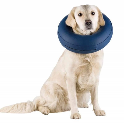 TRIXIE Guler de protectie gonflabil, M-L: 45-57cm